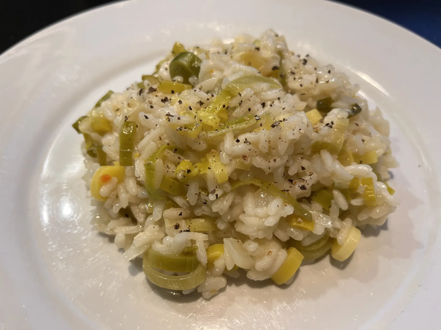 Risotto aux Poireaux